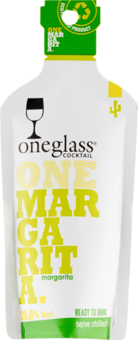 one glass margarita